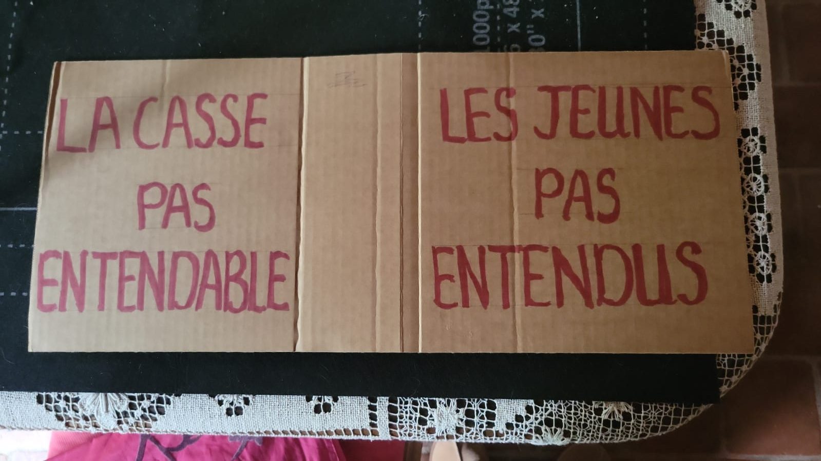 Le cri du peuple étouffé par les casseurs