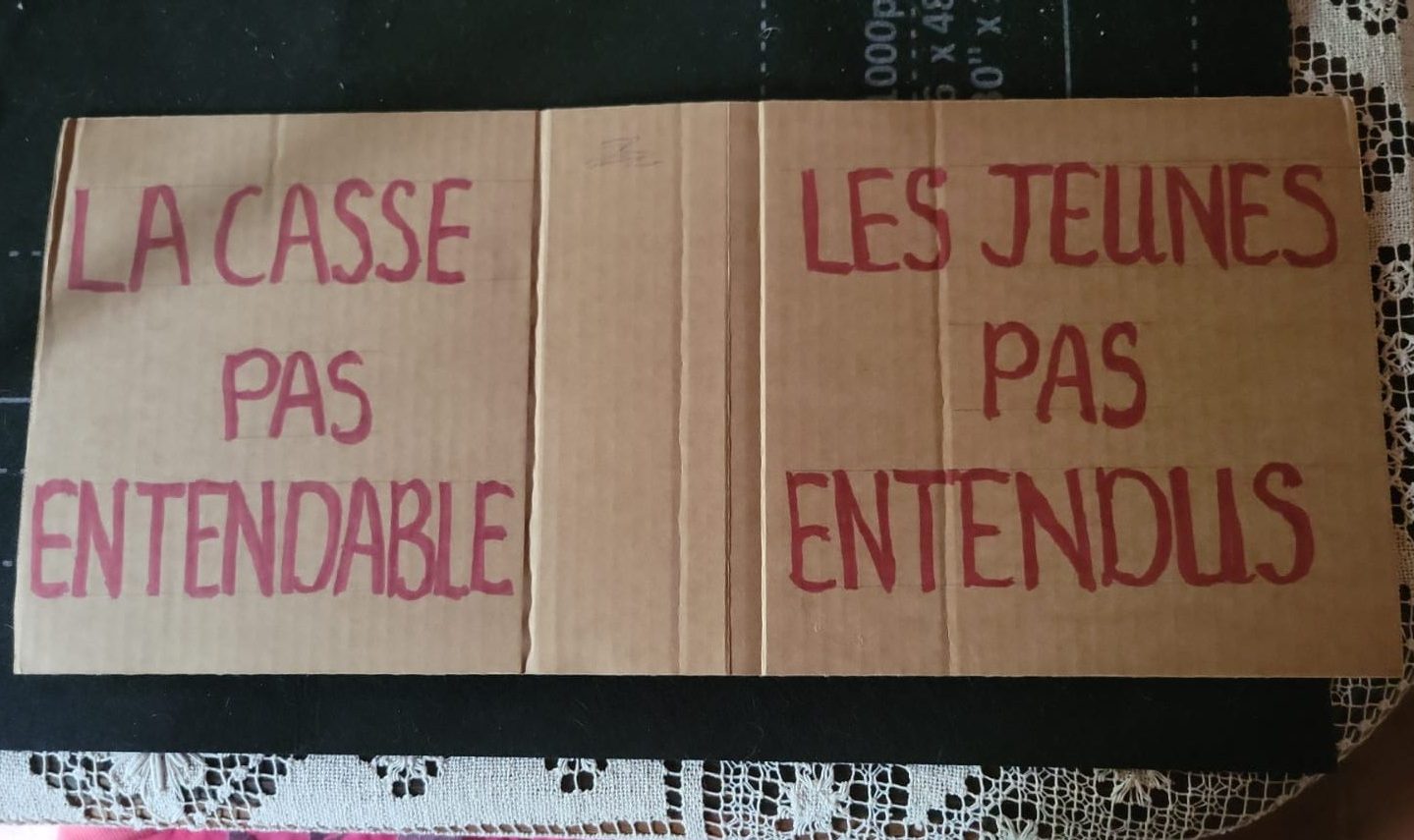 Le cri du peuple étouffé par les casseurs